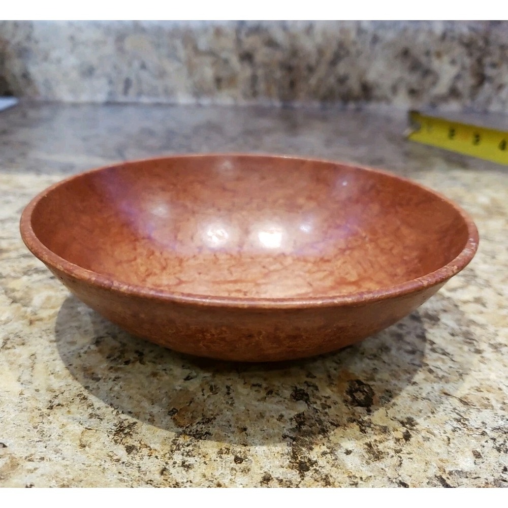 Melmac Single Kys-Ite #232 Burl Wood Grain Cereal Bowl '60's Vintage Retro